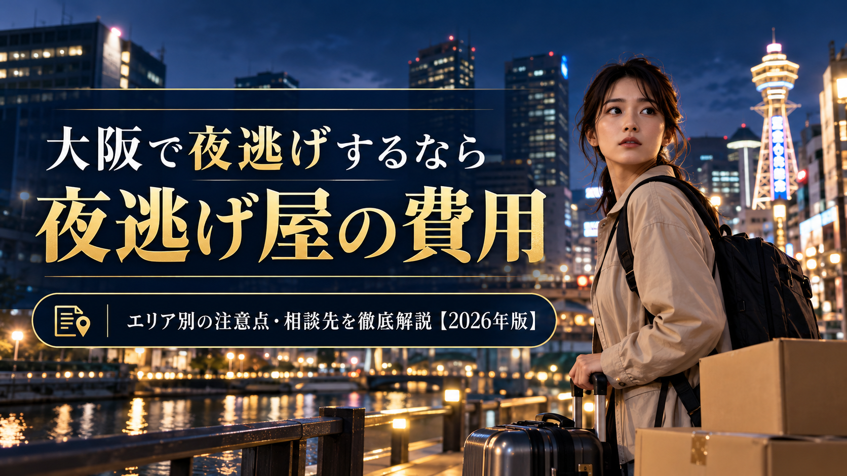 大阪　夜逃げ